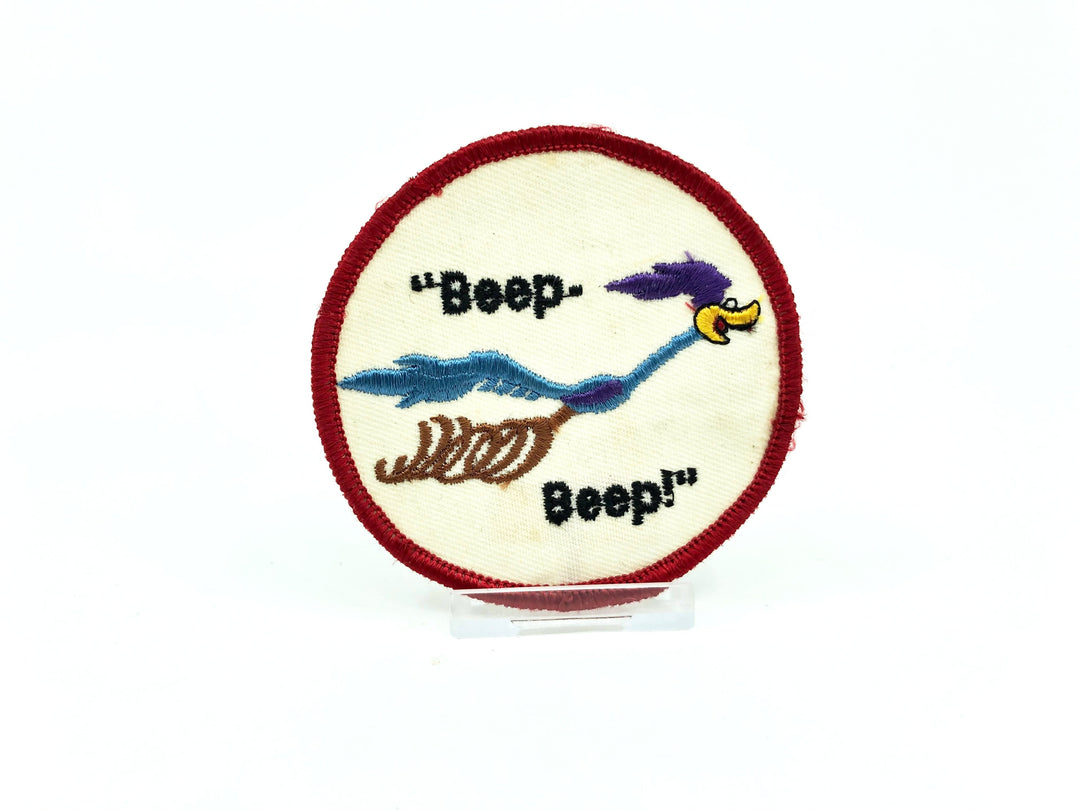 Beep Beep Road Runner Vintage Patch