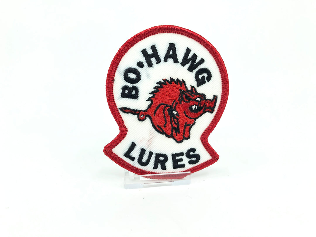 Bo Hawg Lures Vintage Fishing Patch