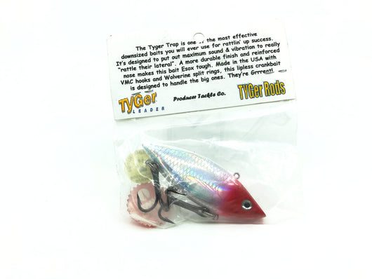 TyGer Trap (Rat-L-Trap Type) Lure New Old Stock Gold Red Head