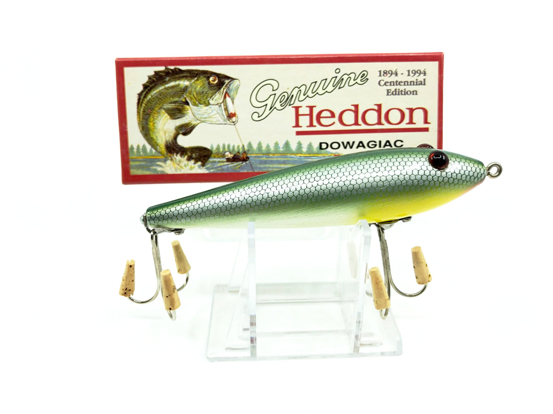 Heddon Centennial Edition Wood Zaragossa New in Box NO. X6500W-D - Green Scale Numbered!