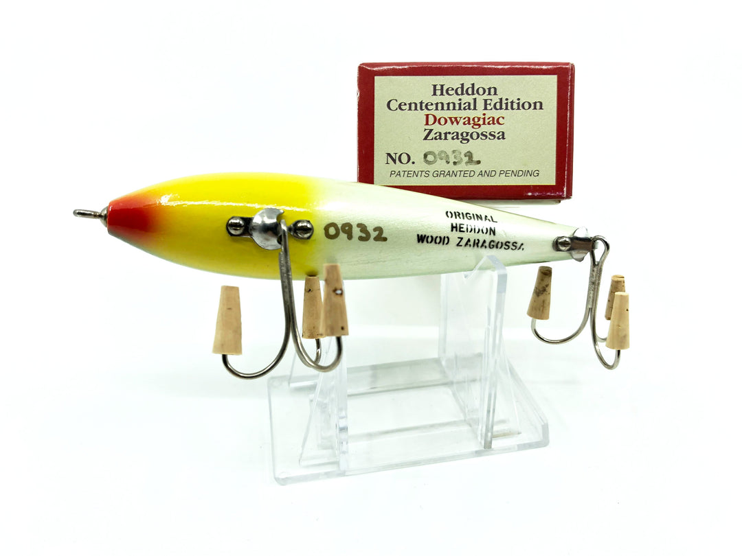 Heddon Centennial Edition Wood Zaragossa New in Box NO. X6500W-D - Green Scale Numbered!