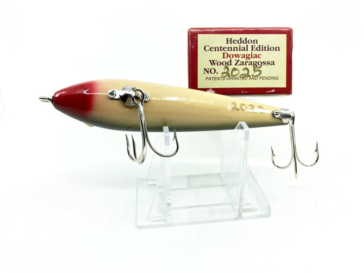 Heddon Centennial Edition Wood Zaragossa New in Box NO. X6500W-BF-Bullfrog Numbered!