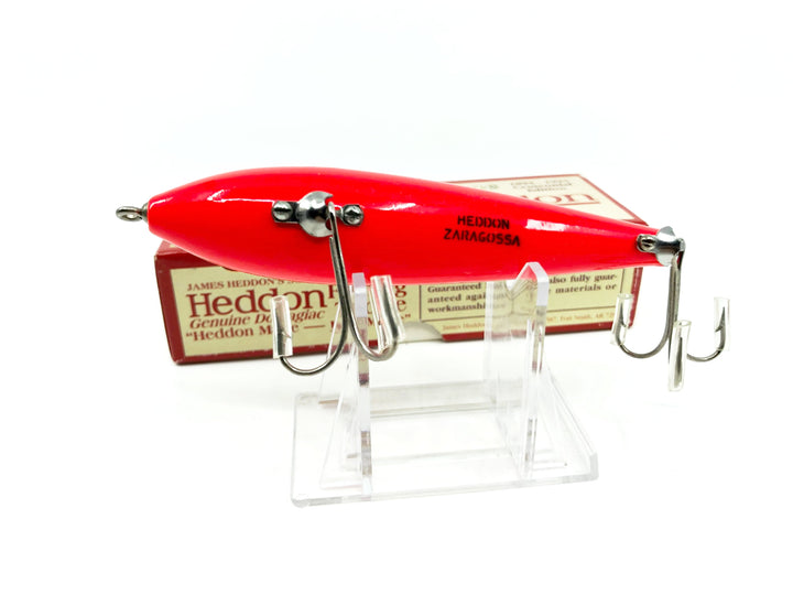 Heddon Centennial Edition Wood Zaragossa New in Box NO. X6500W-CBO Crackleback Orange-GNCB Box