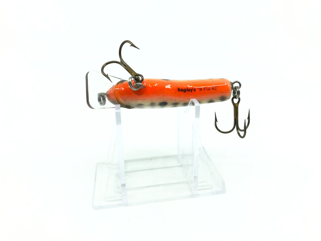 Bagley Balsa B Flat 2 BF2-CN Crayfish on Natural Balsa Color - Tough