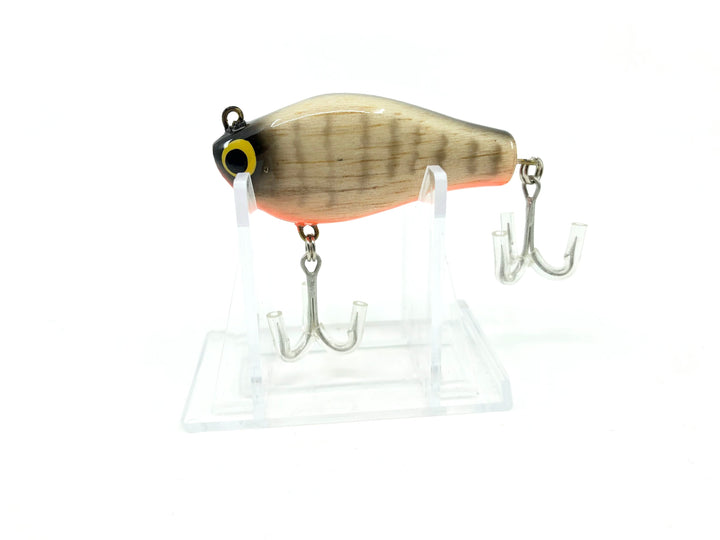 Bagley Balsa Shiner-CN Crayfish on Natural Balsa Color - Tough