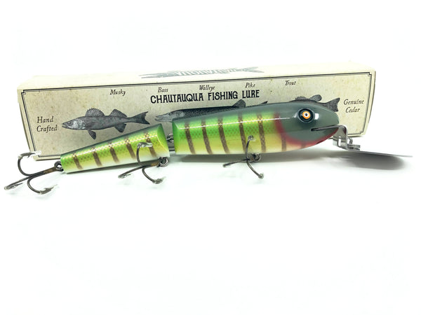 Chautauqua Special Jointed Deep Diver 8 Musky Lure Classic Perch