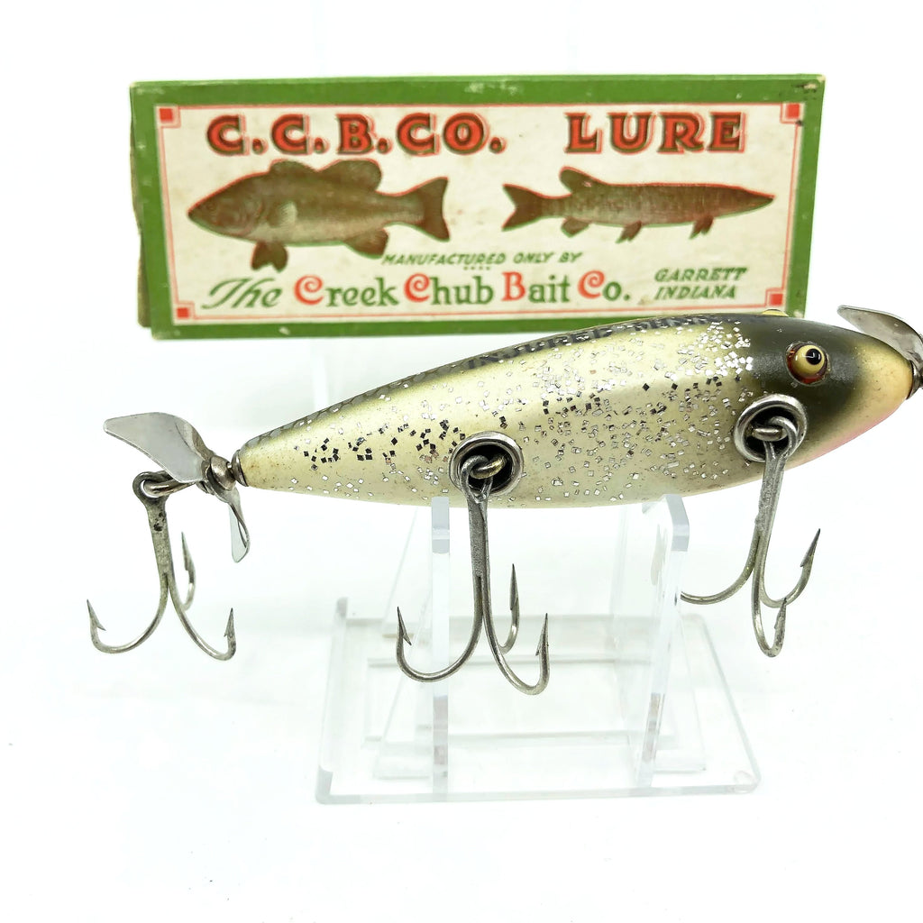 Creek Chub Injured Minnow 1500 Day-N-Nite 1521 Color With Box, Most  Valuable Creek Chub Lures