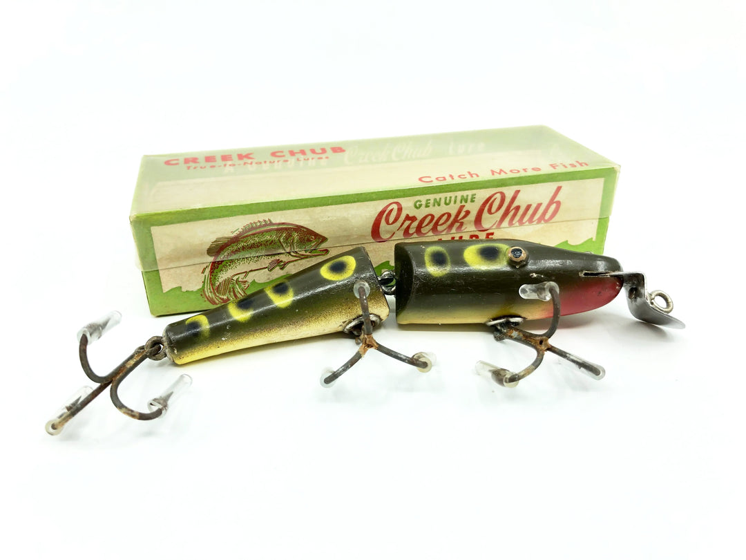 Creek Chub 2600 Jointed Pikie Frog Color 2619 with Box