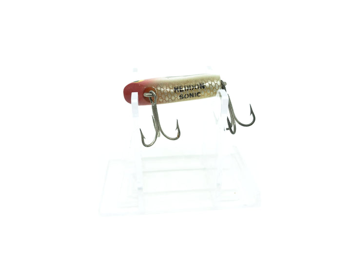 Heddon Sonic RW Red and White Color