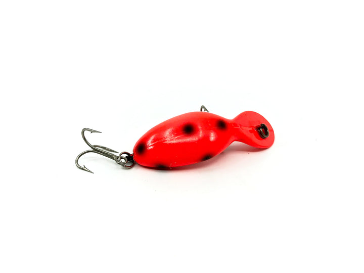 Heddon Tadpolly Tiny Tad RFB Fluorescent Black Spot Color