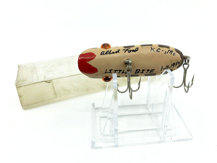 Albert Ford Little Bite Custom Lure 1-11-1984 Signed