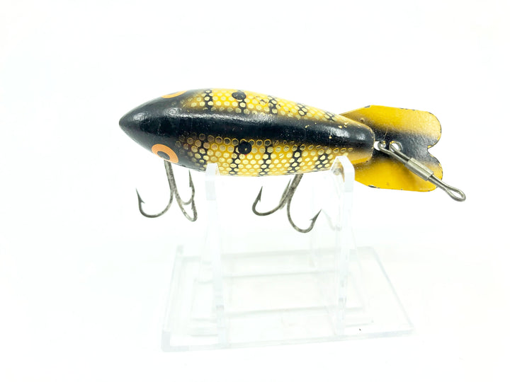 Bomber 400 Series 488 - #88 Gold Metascale Yellow Shad Color - Wooden