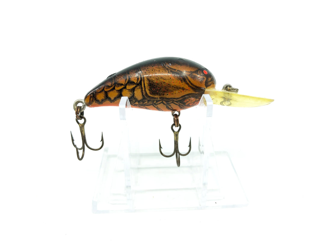 Bomber Model A 5A XC4 Dark Brown Craw Orange Belly Color