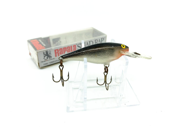 Rapala Shad Rap SR-5 S Silver Black Color Deep Runner Lure with Box