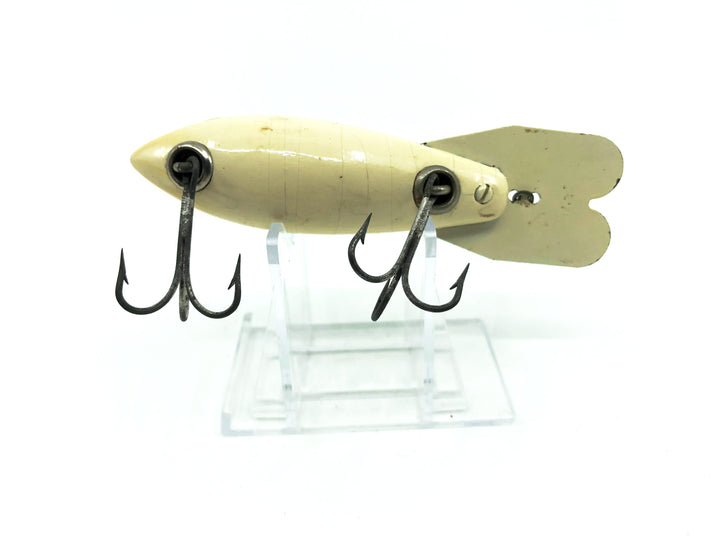 Bomber 601 Wooden Lure White Color