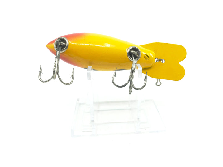 Bomber 557 Wooden Lure Yellow Black Shadow Stripe Color