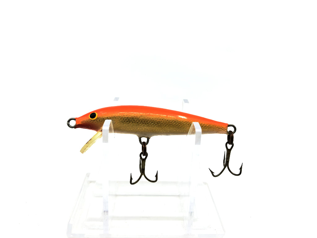 Rapala Floating Minnow F07 GFR Gold Fluorescent Red