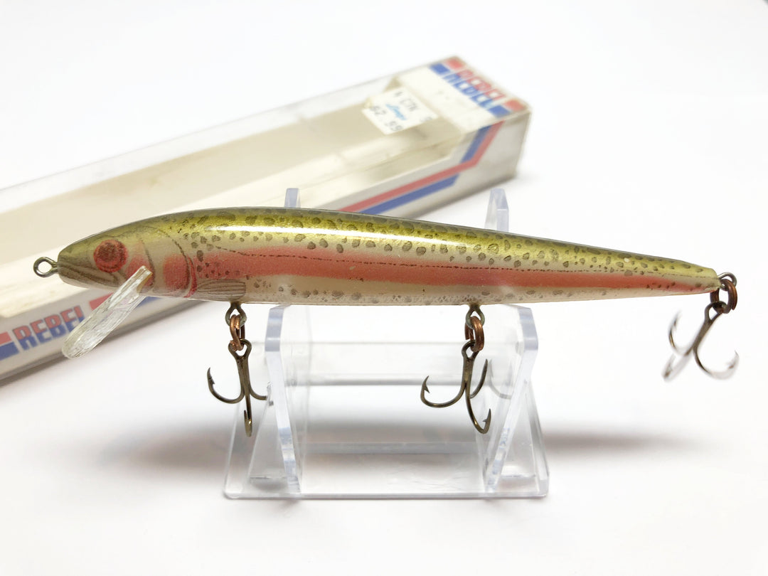 Rebel Minnow F 2071 Rainbow Trout color New in Box