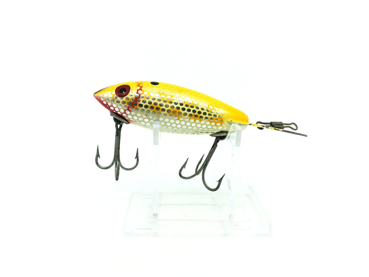 Bomber 500 Series, #81 Metascale Yellow Back Shad Color