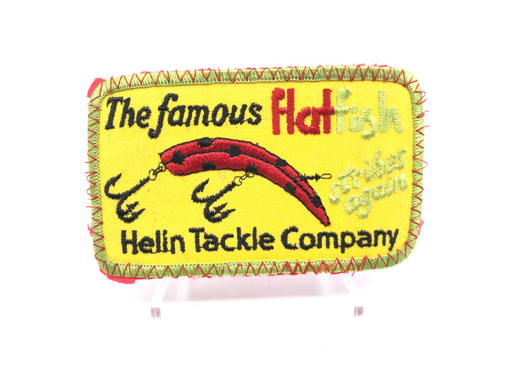 Famous Helin Flatfish Helin Tackle Company Patch