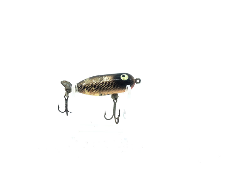 Heddon Tiny Torpedo NBL Nickel Black Color