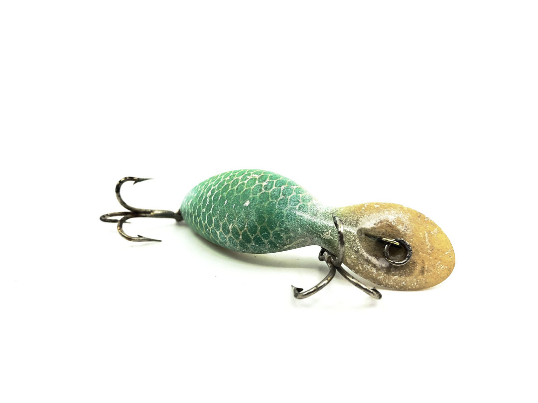 Heddon Clatter Tad Tadpolly Spook DG Glo Green Alewife Color