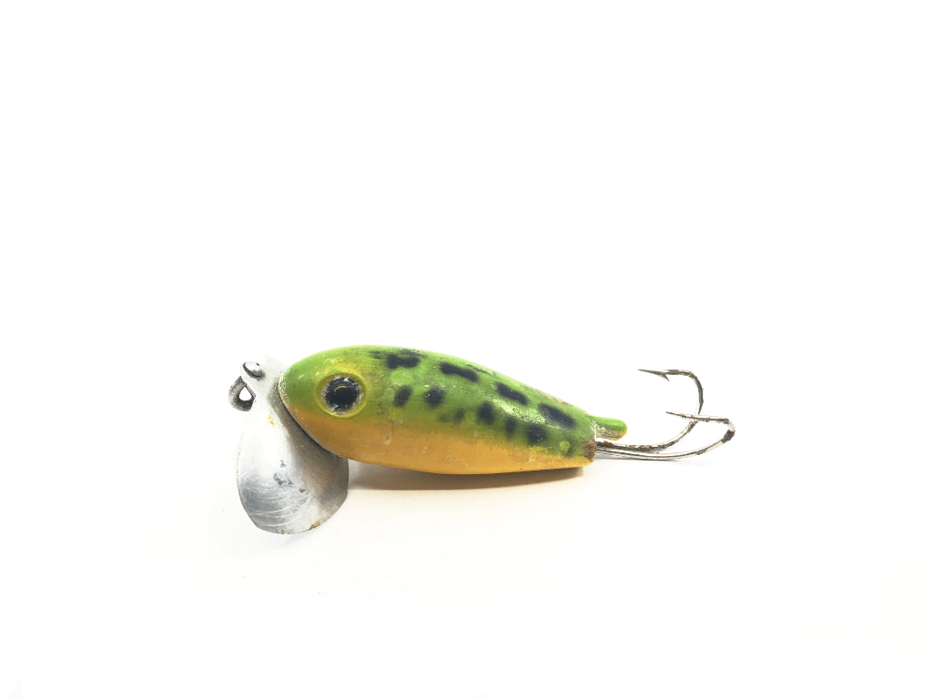 Arbogast Weedless Jitterbug Frog Color