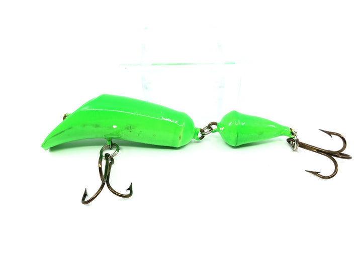 Canadian Wiggler MJ Jointed Model Lure Green Color