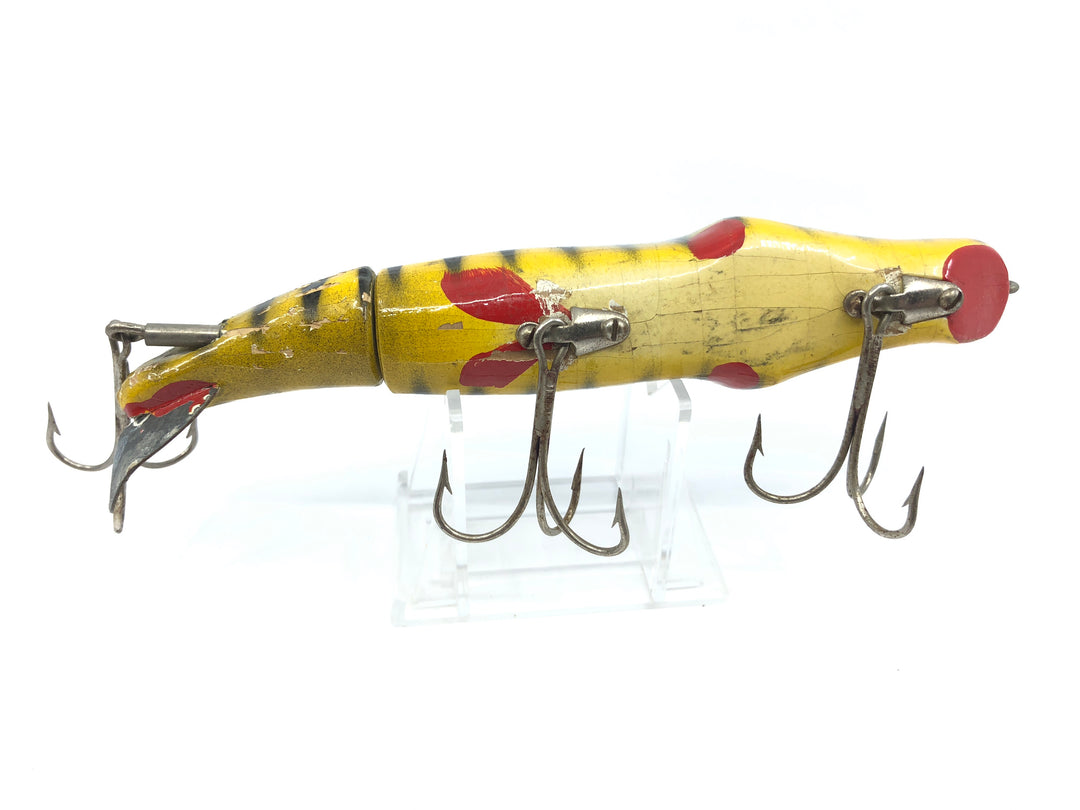 C.C. Roberts Mudpuppy Vintage Musky Lure Tiger Color