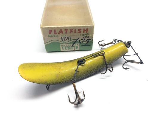 Helin Vintage Flatfish U20 SC Scale Color Fishing Lure with Box