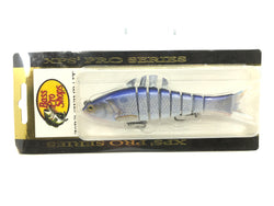 H&H 7 Large Round Nose Glide Bait, With Live Action Tail: Lime
