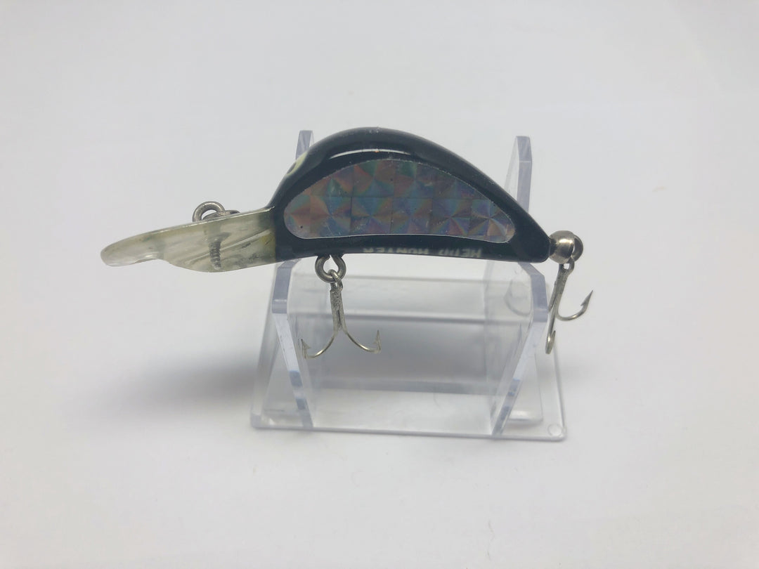 Heddon Hedd Hunter Black Prism Silver Dace Shiner Color