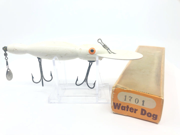 Vintage Wooden Bomber Water Dog 1701 Black Water Wave Color with Box