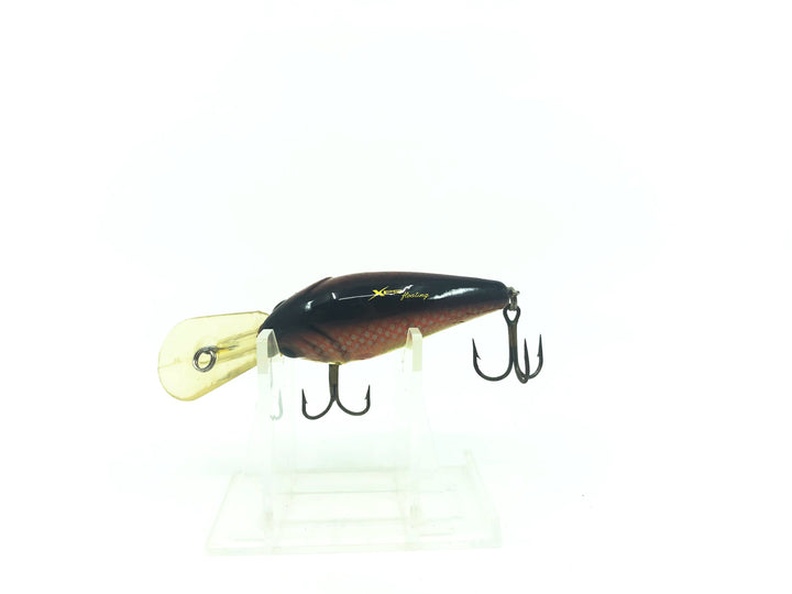 Bass Pro XPS Floating Crankbait Gold/White Scale/Chartreuse Color