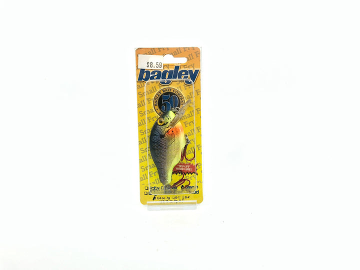 Bagley Small Fry 3DF1-BR9 Bream on Chartreuse Color