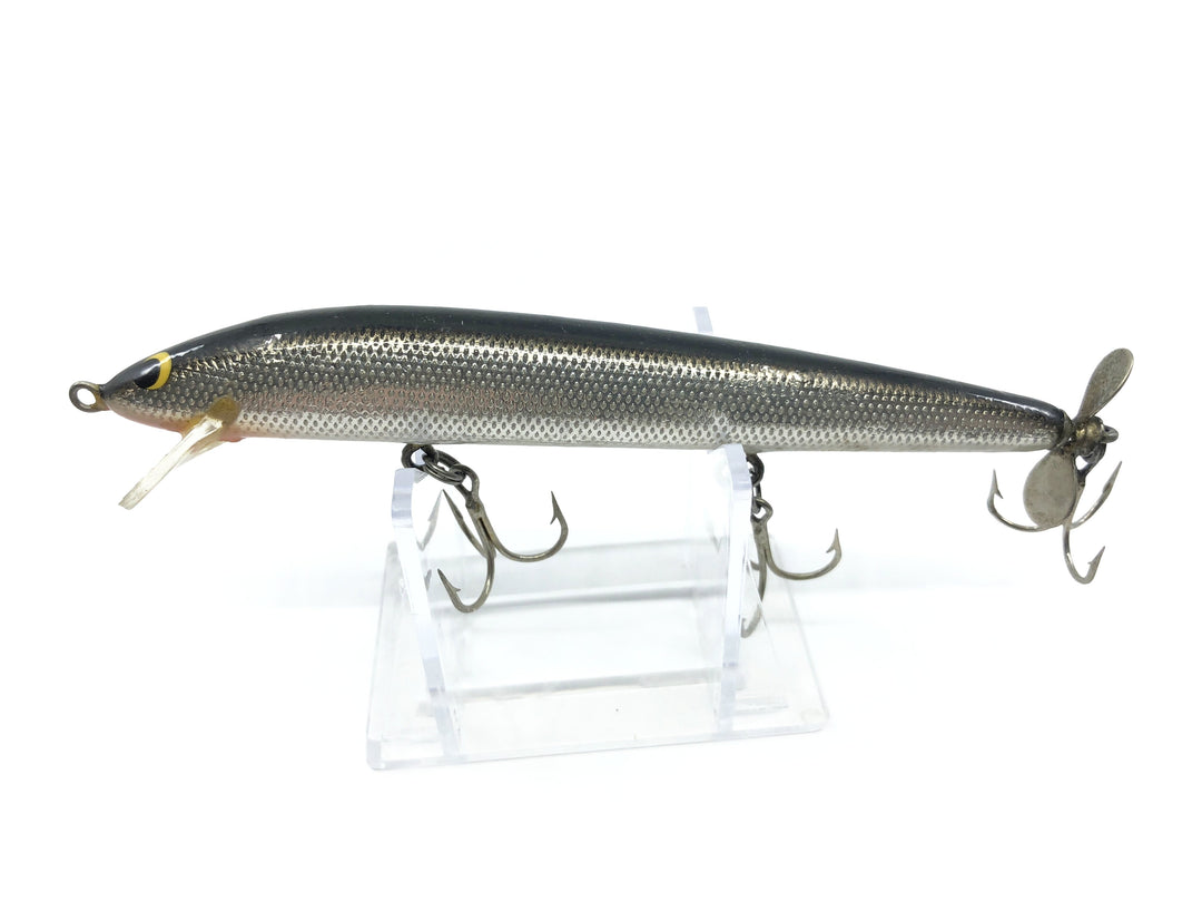 Bagley's Bang-O-Lure #5 with Tail Prop Silver and Black