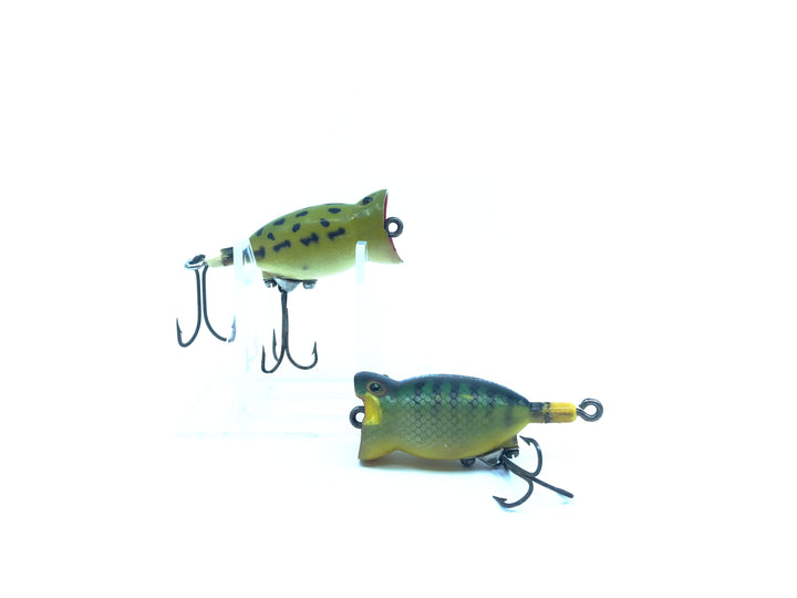 Vintage Arbogast Hula Popper Two Pack