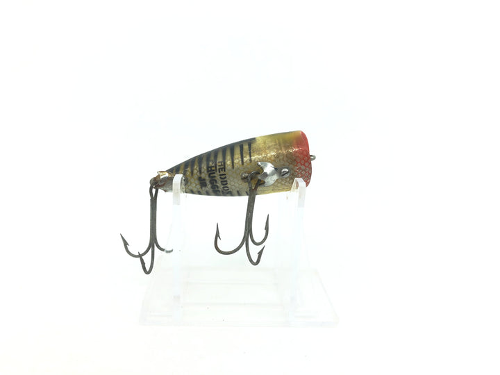 Heddon Chugger Spook Jr. 9520 XRYBB Yellow Shore Black Bone - Tough