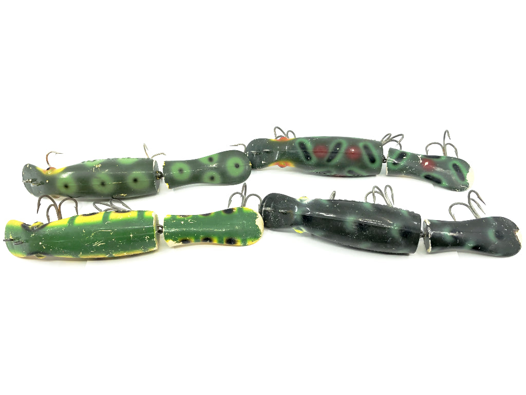 Lot of Four Drifter Tackle The Believer 8" Jointed Musky Lures