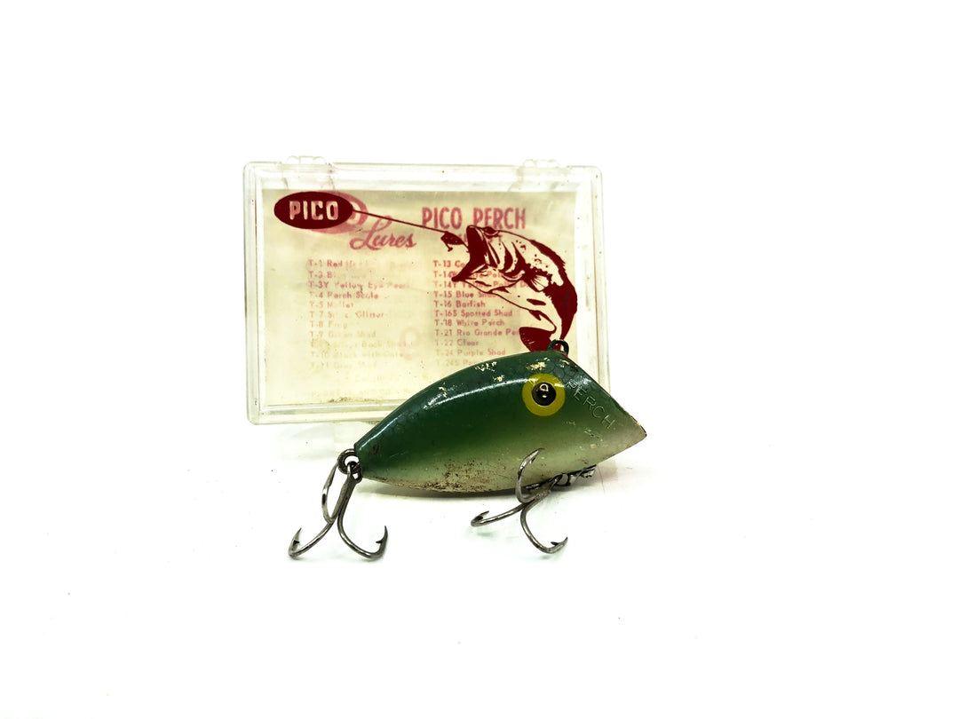 PICO Perch with Box, Green Shad Color