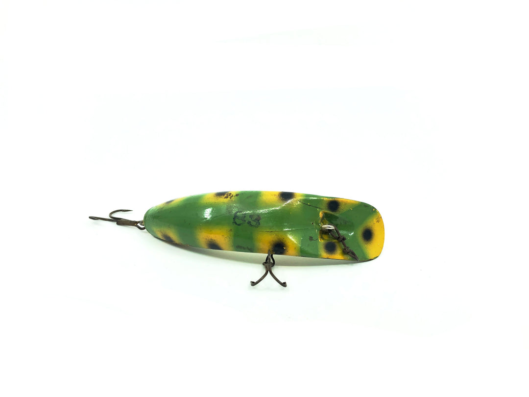 Wooden Helin Vintage Flatfish S3 Frog Color