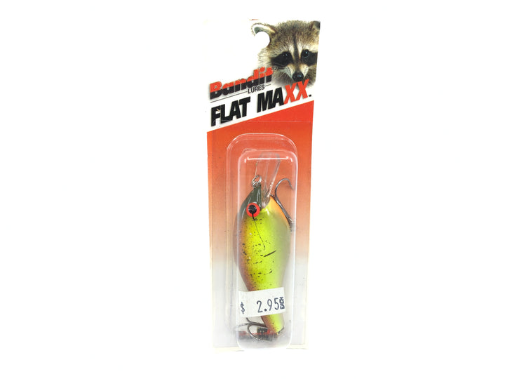 Bandit Flat Maxx Shallow Series FMS141 OR FMS1A37 Chartreuse Belly or Pineapple Color New on Card