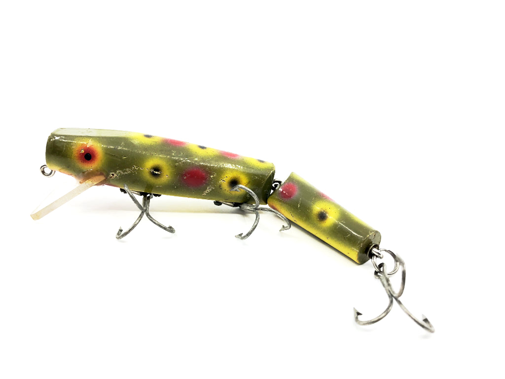 Wiley Jointed 6" Musky Killer in Spotted Frog Color