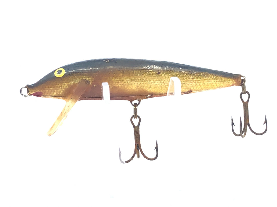 Vintage Rapala Countdown Gold and Black