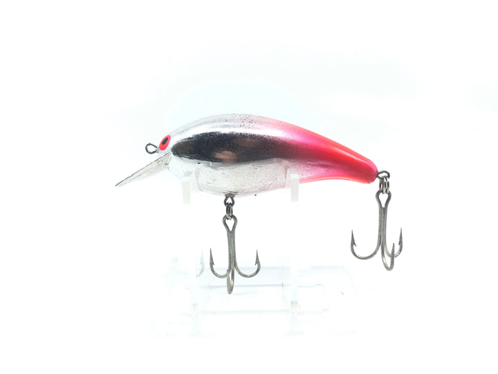 Silver and Orange Crankbait