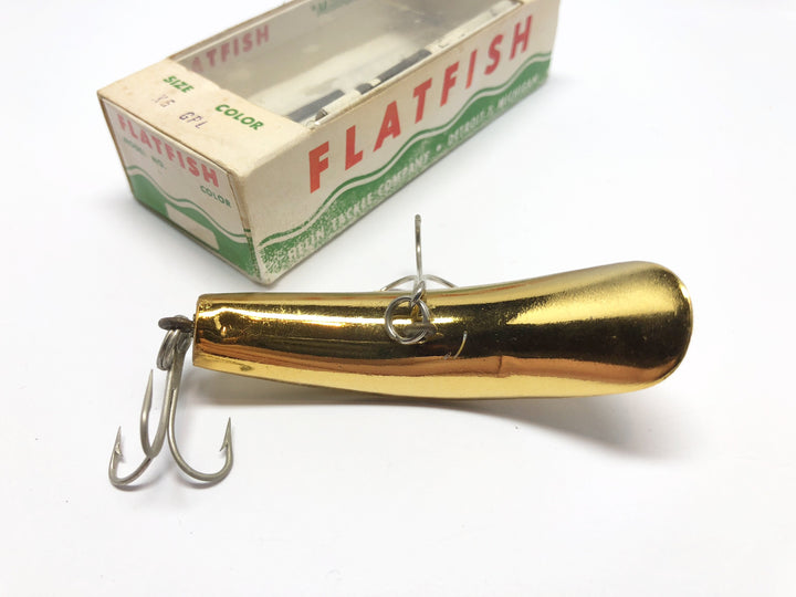 Helin Flatfish X5 GPL Gold Plated Color New in Box Note Hooks