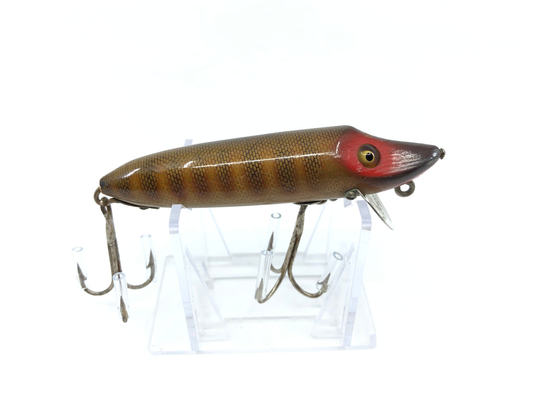 Heddon Baby Vamp 7409R Natural Scale Glass Eyes