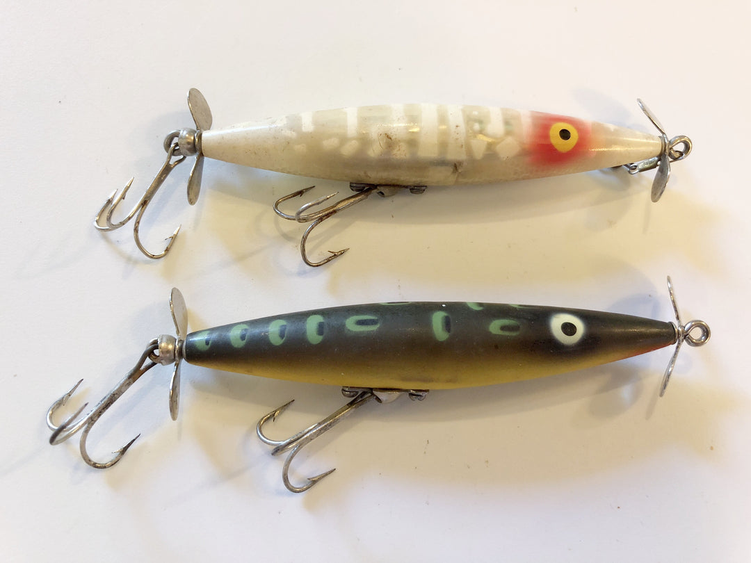 Heddon Dying Flutters Lot of Two