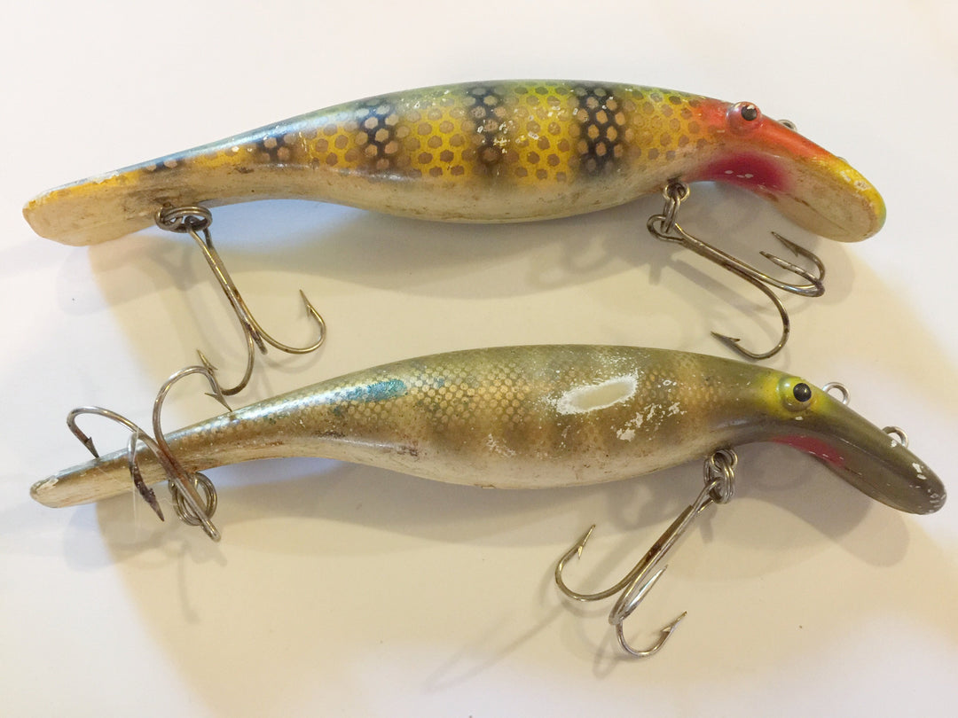 Homer Le Blanc Swim Whizz or Believer Drifter Lures Lot of Two