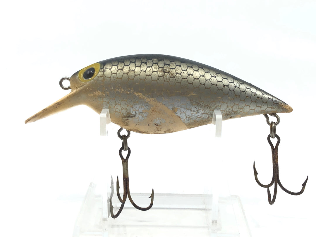 Vintage Storm Thin Fin Fatso Lure Silver Scale